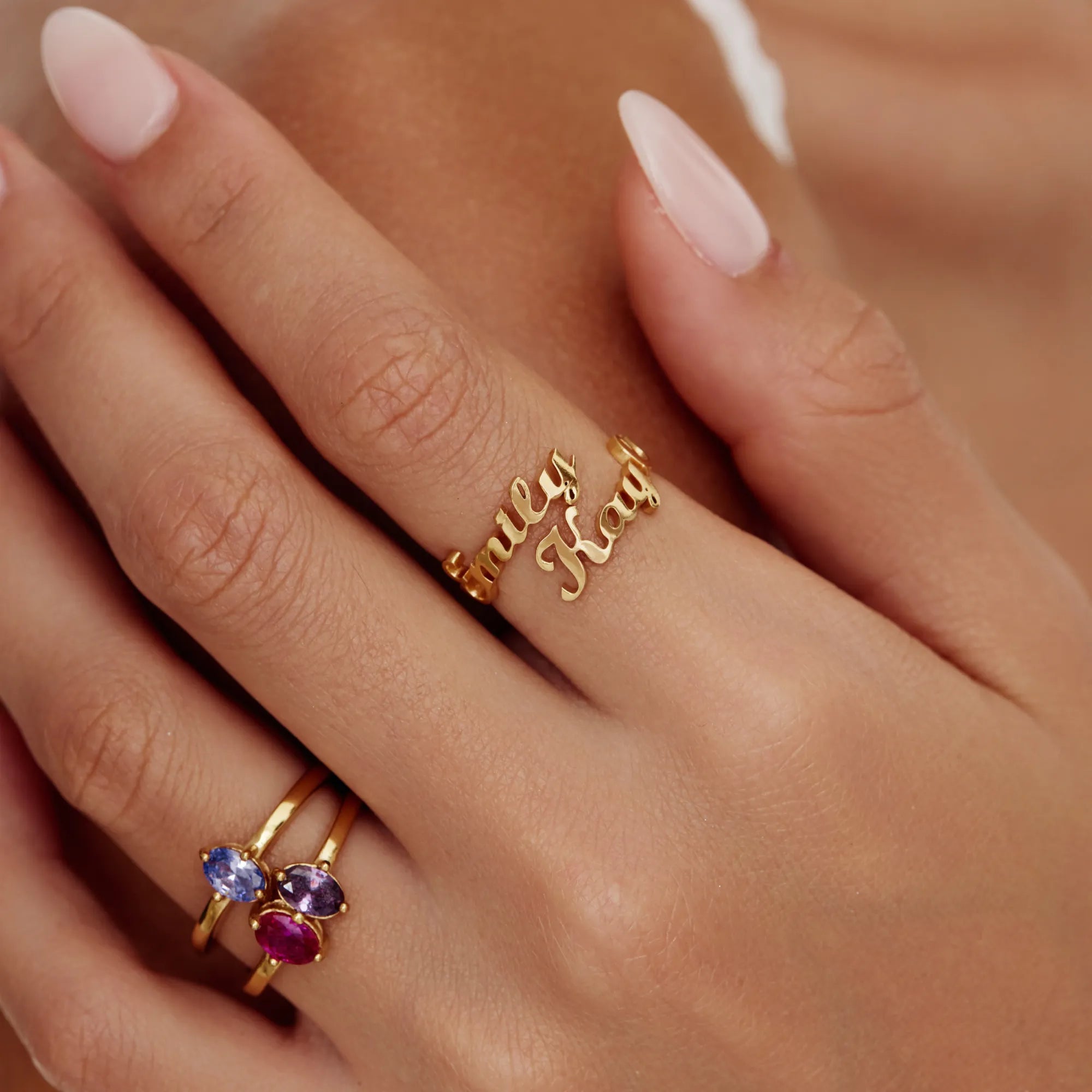 Bague Duo Prénoms