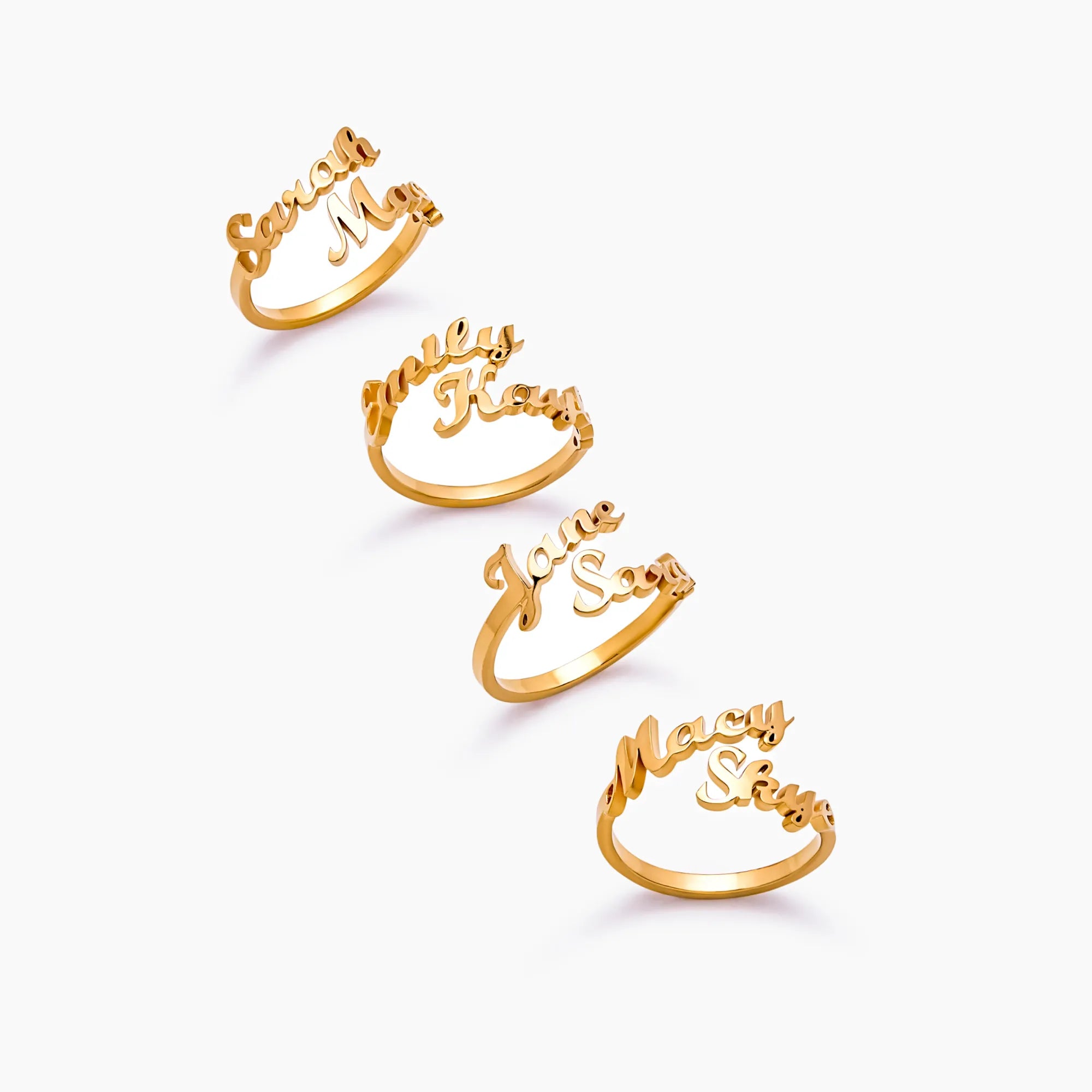 Bague Duo Prénoms