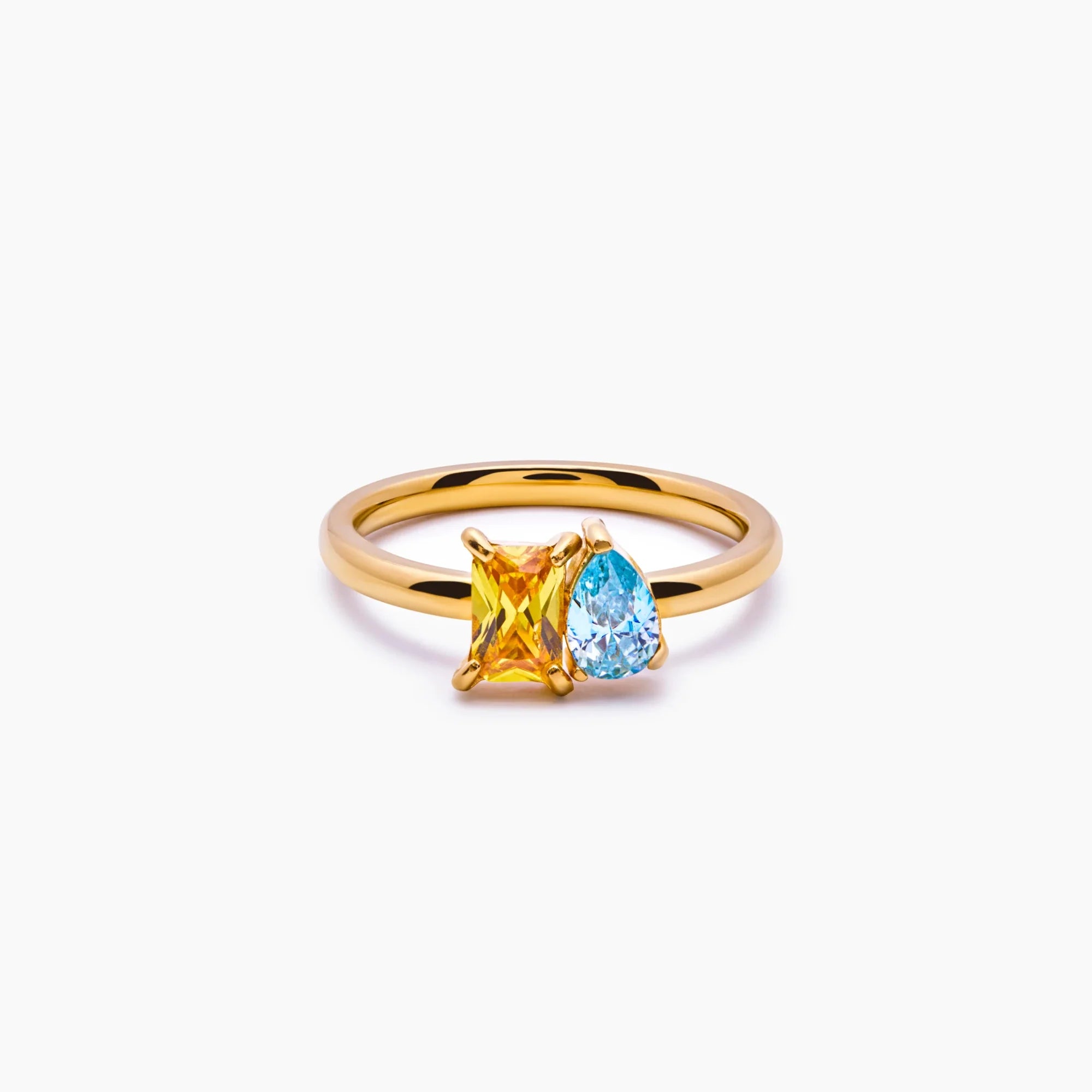 Bague Duo Pierres de Naissance